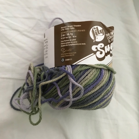 5-Pack Lily Sugar'n Cream Worsted Crochet Yarn Fiber Set Bundle Lot - Picture 2 of 8